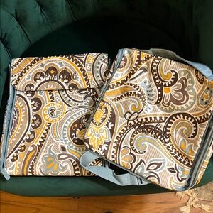 Two Monogramed “Caroline” Travel Cases-sold together